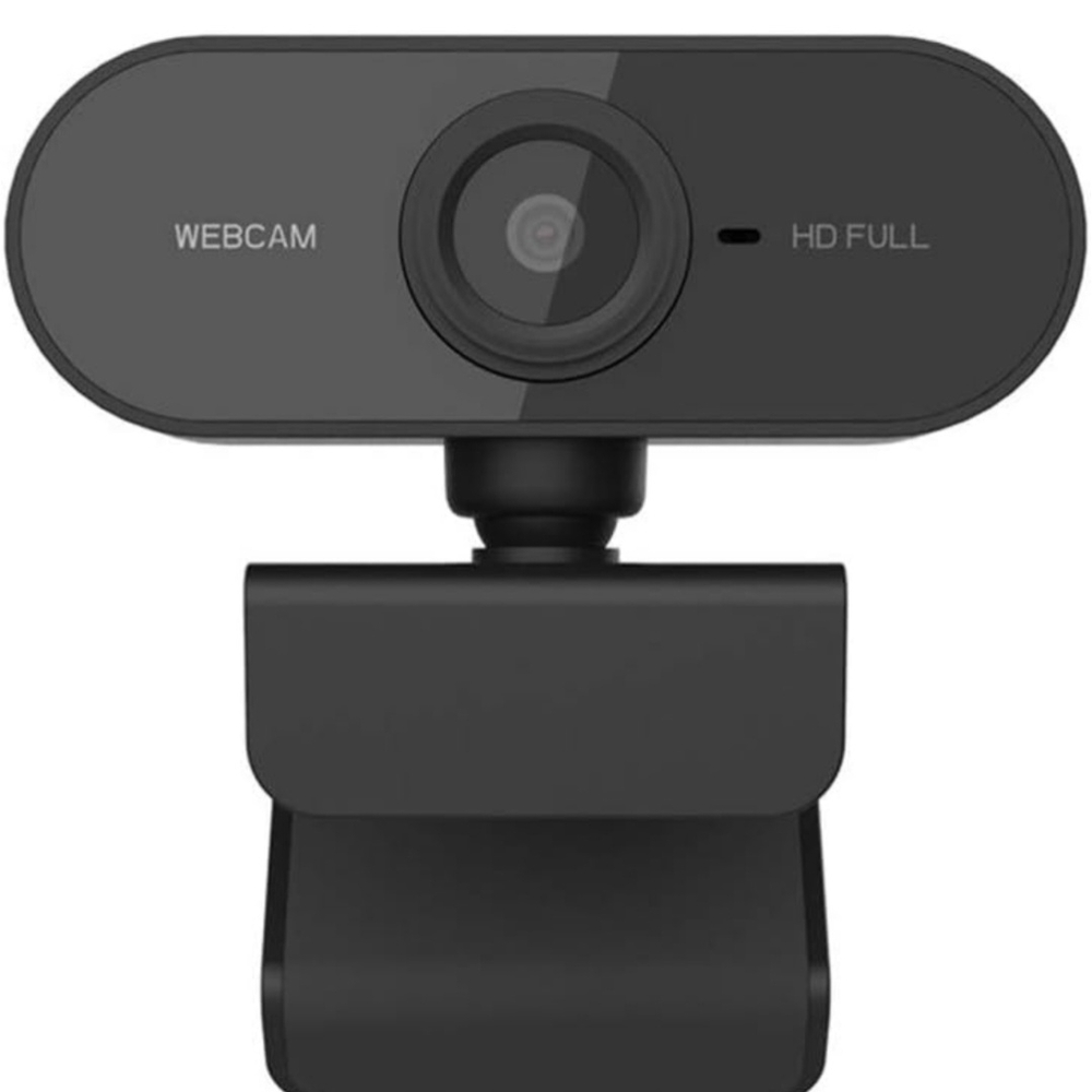 HD Full Black Webcam